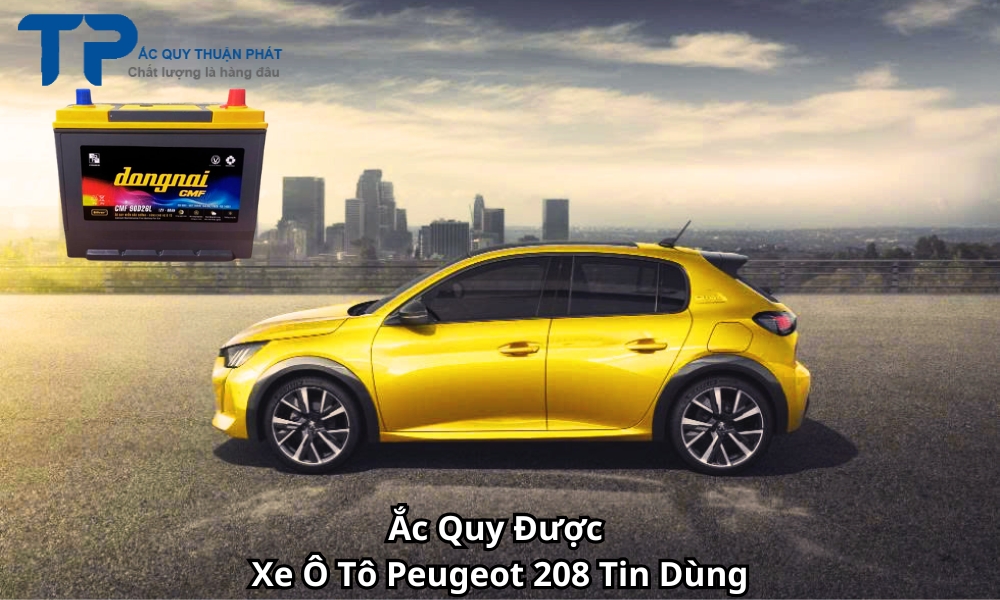 Ắc Quy Được Xe Ô Tô Peugeot 208 Tin Dùng