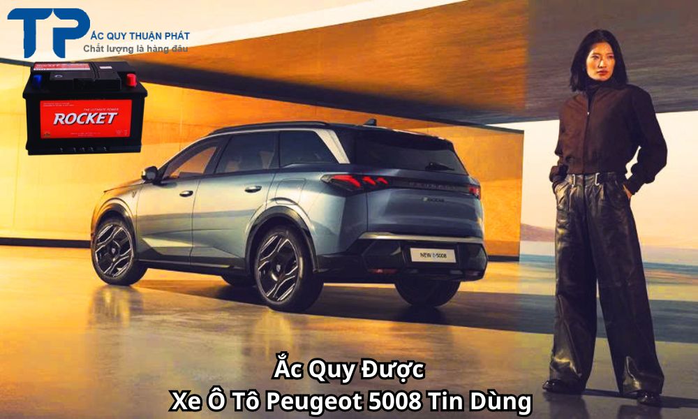 Ắc Quy Được Xe Ô Tô Peugeot 5008 Tin Dùng