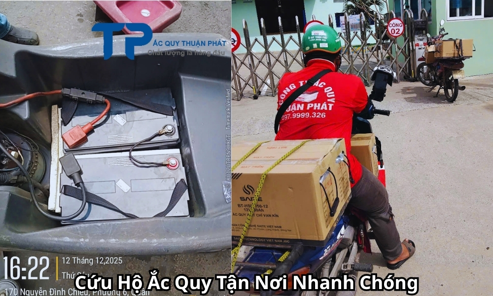 Cứu Hộ Ắc Quy Tận Nơi Nhanh Chóng