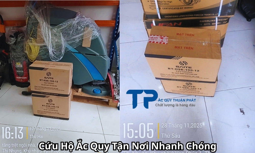 Cứu Hộ Ắc Quy Tận Nơi Nhanh Chóng
