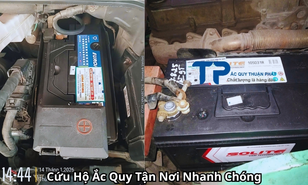Cứu Hộ Ắc Quy Tận Nơi Nhanh Chóng