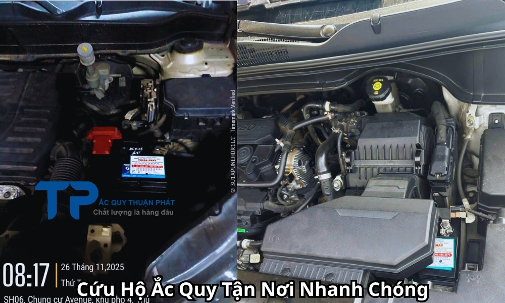 Cứu Hộ Ắc Quy Tận Nơi Nhanh Chóng