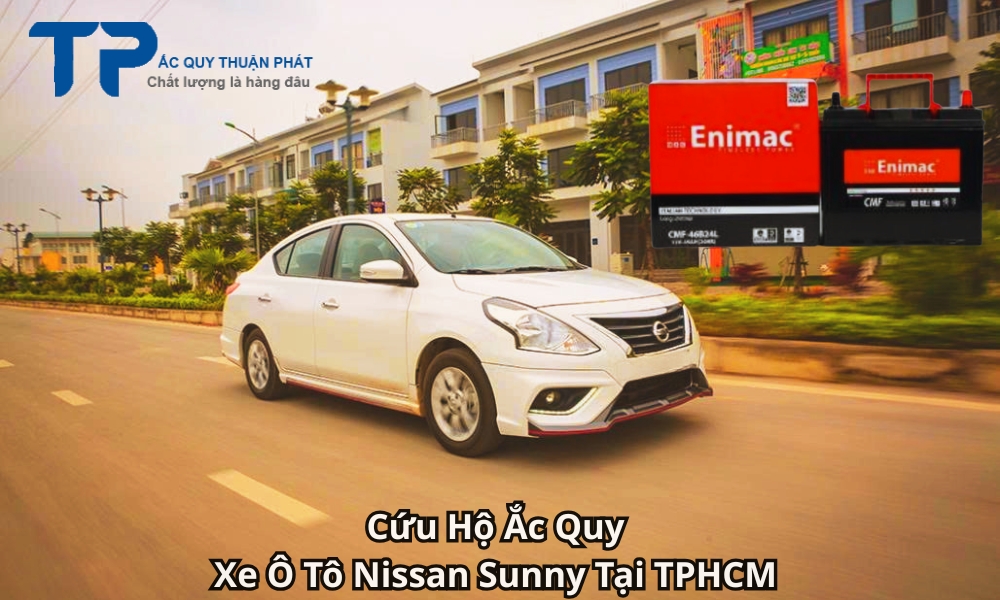 Cứu Hộ Ắc Quy Xe Ô Tô Nissan Sunny Tại TPHCM