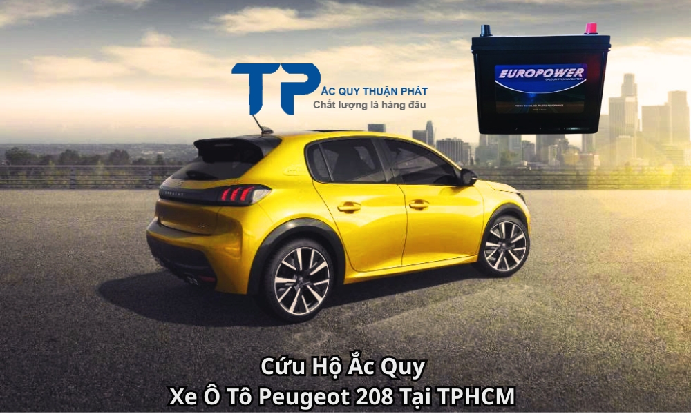 Cứu Hộ Ắc Quy Xe Ô Tô Peugeot 208 Tại TPHCM