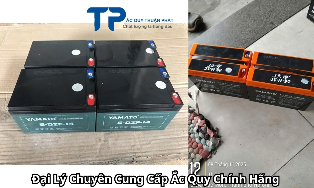 Đại Lý Chuyên Cung Cấp Ắc Quy Chính Hãng