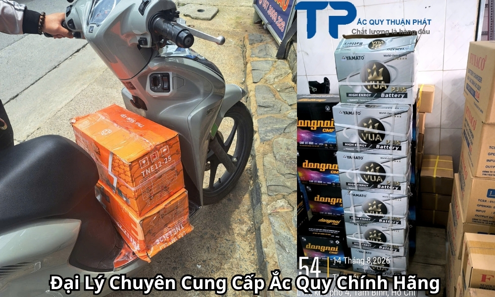Đại Lý Chuyên Cung Cấp Ắc Quy Chính Hãng