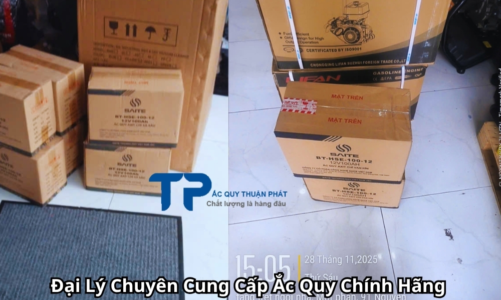 Đại Lý Chuyên Cung Cấp Ắc Quy Chính Hãng