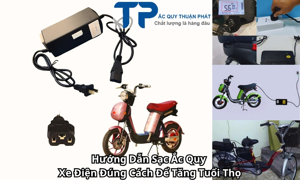 Hướng Dẫn Sạc Ắc Quy Xe Điện Đúng Cách Để Tăng Tuổi Thọ