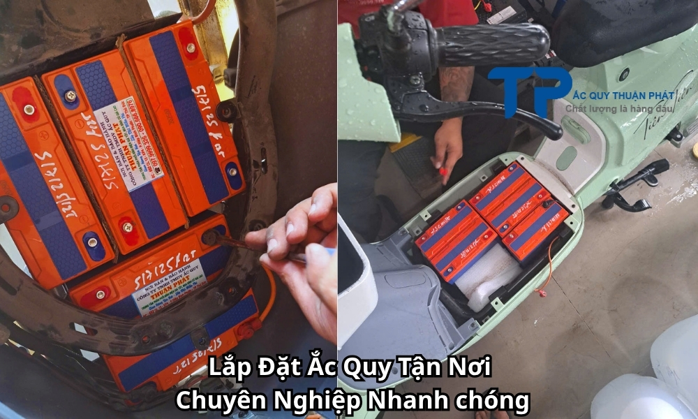 Lắp Đặt Ắc Quy Tận Nơi Chuyên Nghiệp Nhanh chóng