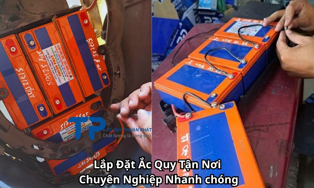 Lắp Đặt Ắc Quy Tận Nơi Chuyên Nghiệp Nhanh chóng