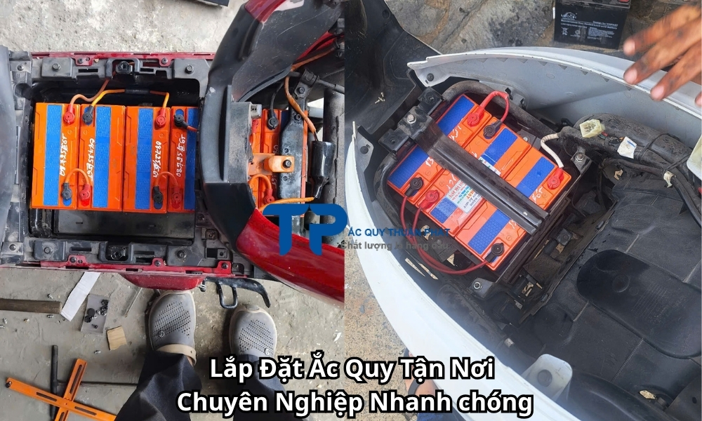Lắp Đặt Ắc Quy Tận Nơi Chuyên Nghiệp Nhanh chóng