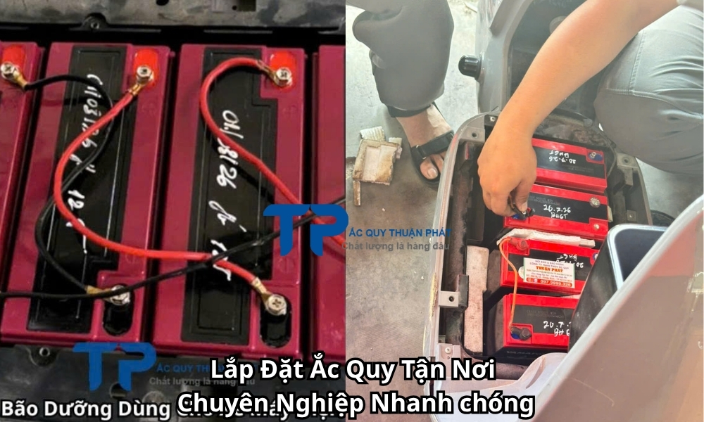 Lắp Đặt Ắc Quy Tận Nơi Chuyên Nghiệp Nhanh chóng