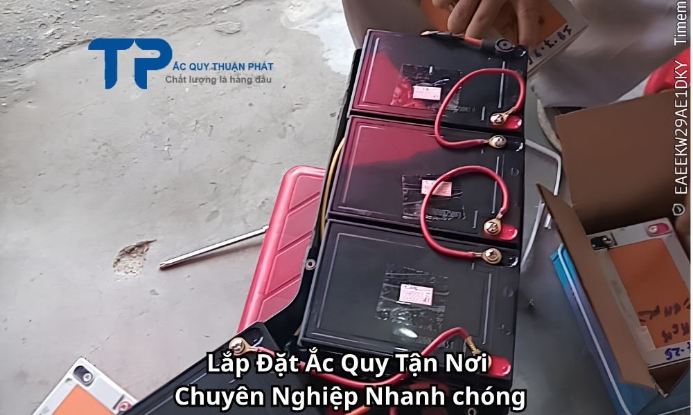 Lắp Đặt Ắc Quy Tận Nơi Chuyên Nghiệp Nhanh chóng