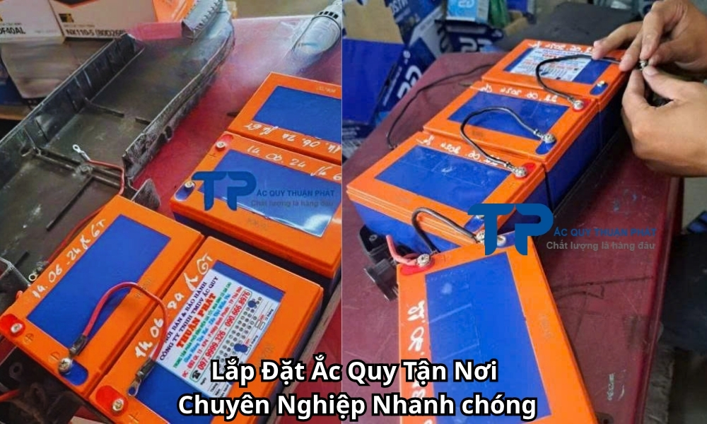 Lắp Đặt Ắc Quy Tận Nơi Chuyên Nghiệp Nhanh chóng