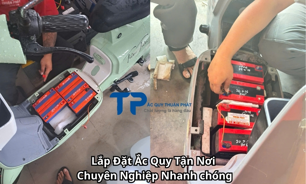 Lắp Đặt Ắc Quy Tận Nơi Chuyên Nghiệp Nhanh chóng