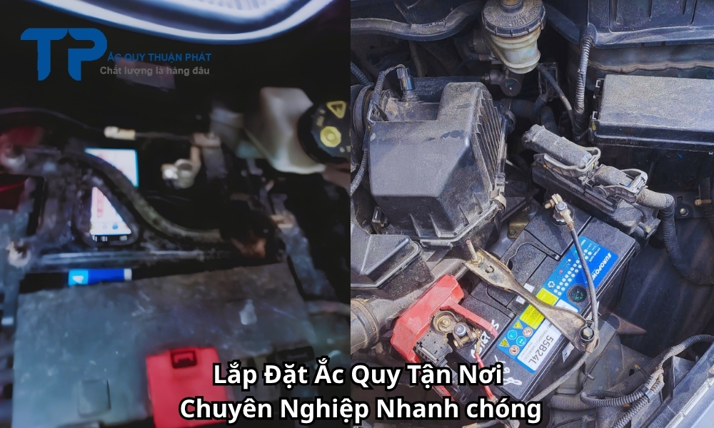 Lắp Đặt Ắc Quy Tận Nơi Chuyên Nghiệp Nhanh chóng