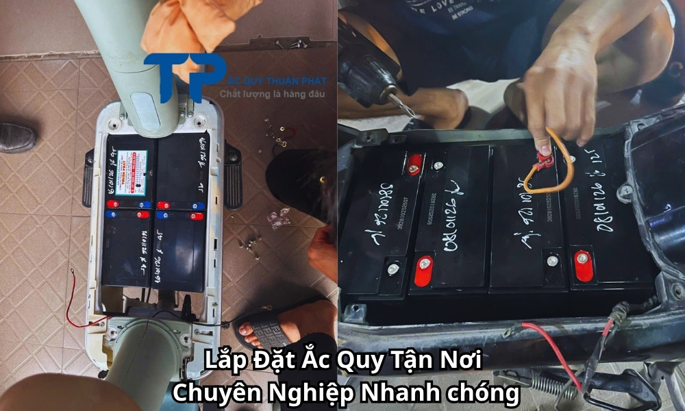 Lắp Đặt Ắc Quy Tận Nơi Chuyên Nghiệp Nhanh chóng