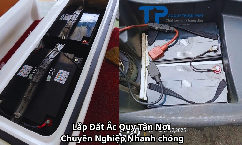 Lắp Đặt Ắc Quy Tận Nơi Chuyên Nghiệp Nhanh chóng