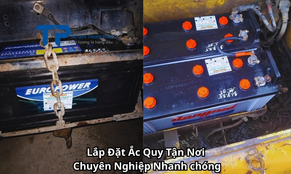 Lắp Đặt Ắc Quy Tận Nơi Chuyên Nghiệp Nhanh chóng