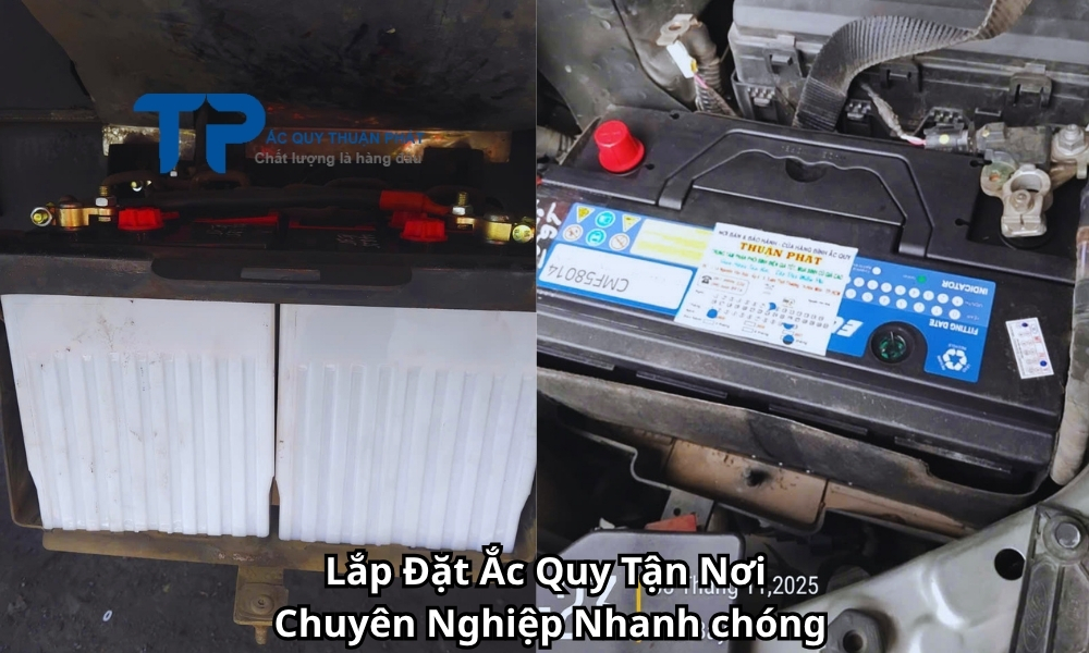 Lắp Đặt Ắc Quy Tận Nơi Chuyên Nghiệp Nhanh chóng