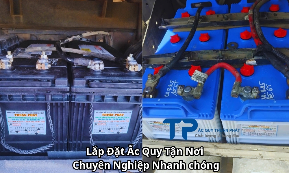 Lắp Đặt Ắc Quy Tận Nơi Chuyên Nghiệp Nhanh chóng