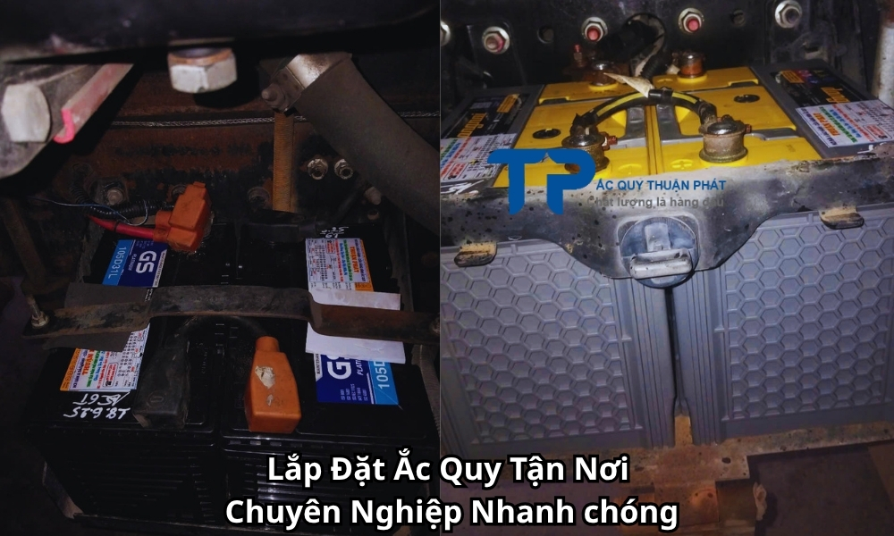 Lắp Đặt Ắc Quy Tận Nơi Chuyên Nghiệp Nhanh chóng