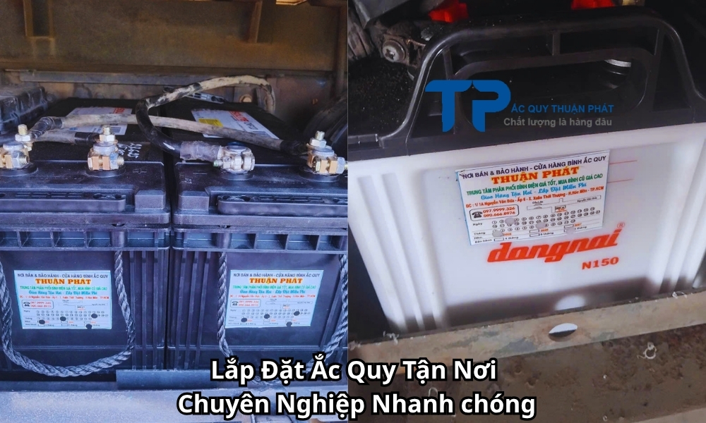 Lắp Đặt Ắc Quy Tận Nơi Chuyên Nghiệp Nhanh chóng