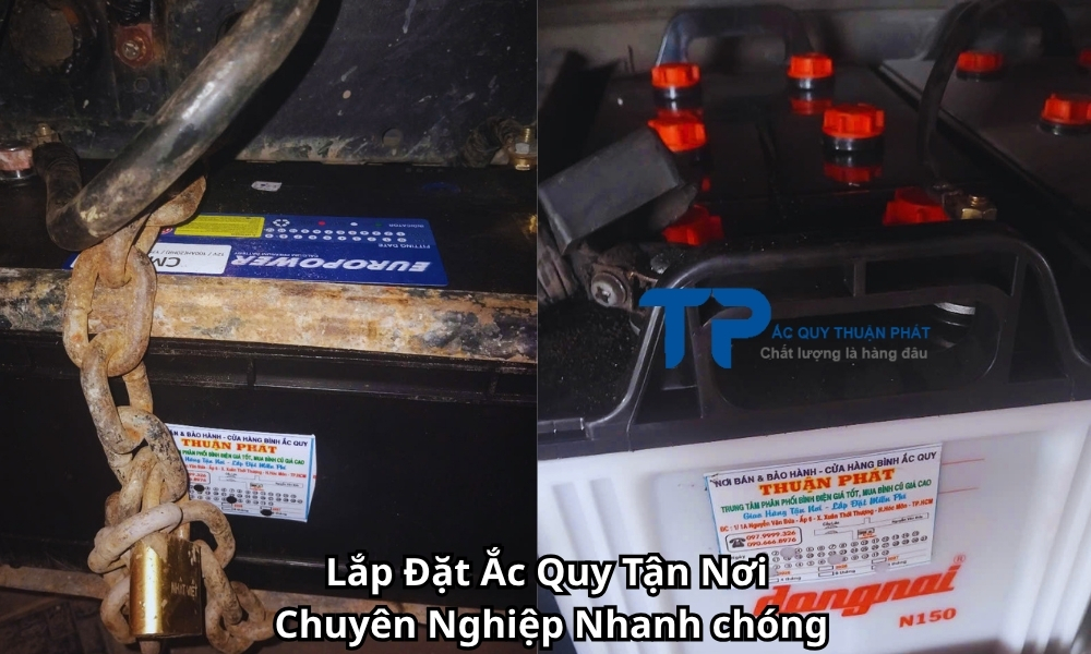 Lắp Đặt Ắc Quy Tận Nơi Chuyên Nghiệp Nhanh chóng
