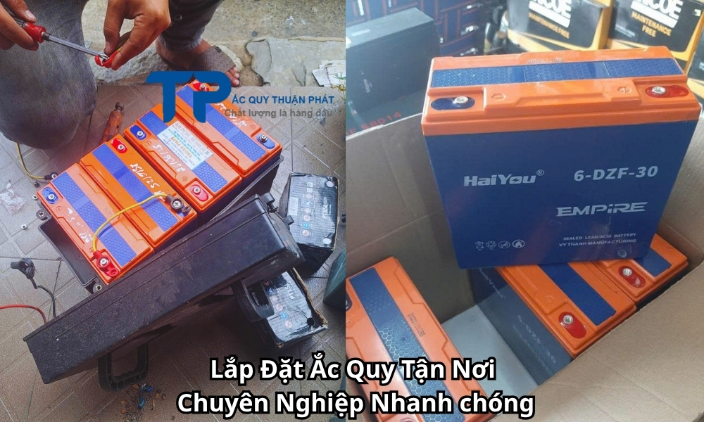 Lắp Đặt Ắc Quy Tận Nơi Chuyên Nghiệp Nhanh chóng
