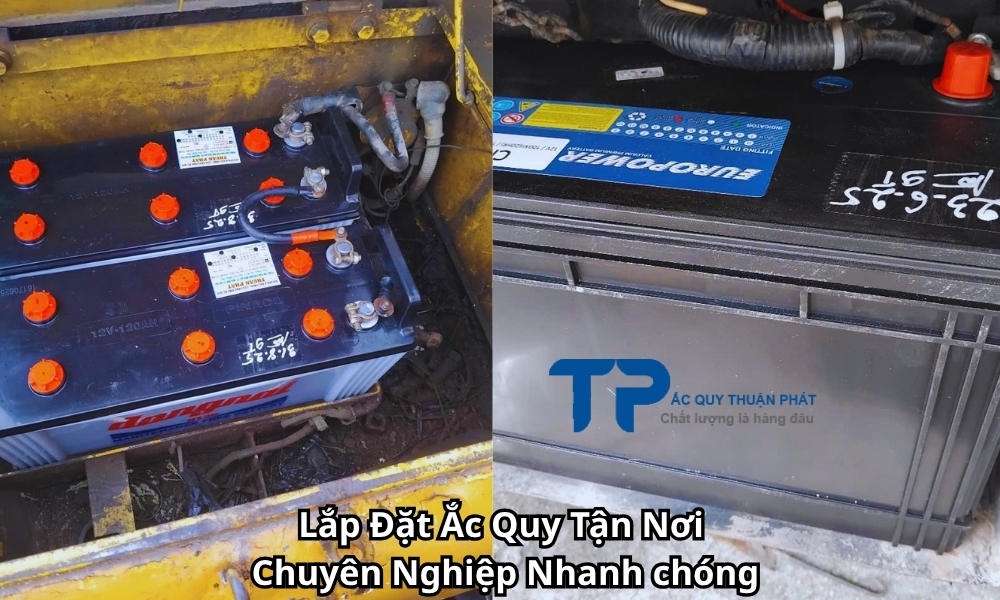 Lắp Đặt Ắc Quy Tận Nơi Chuyên Nghiệp Nhanh chóng