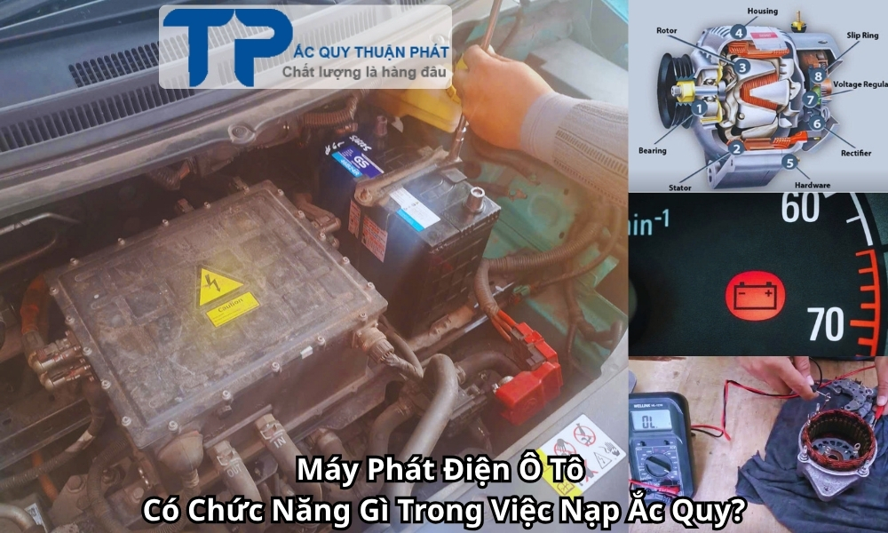 Máy Phát Điện Ô Tô Có Chức Năng Gì Trong Việc Nạp Ắc Quy?