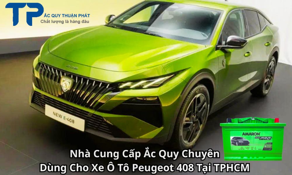 Nhà Cung Cấp Ắc Quy Chuyên Dùng Cho Xe Ô Tô Peugeot 408 Tại TPHCM
