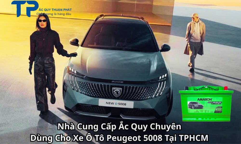 Nhà Cung Cấp Ắc Quy Chuyên Dùng Cho Xe Ô Tô Peugeot 5008 Tại TPHCM