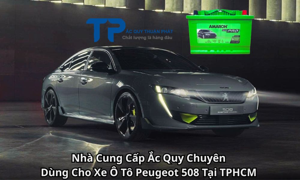 Nhà Cung Cấp Ắc Quy Chuyên Dùng Cho Xe Ô Tô Peugeot 508 Tại TPHCM