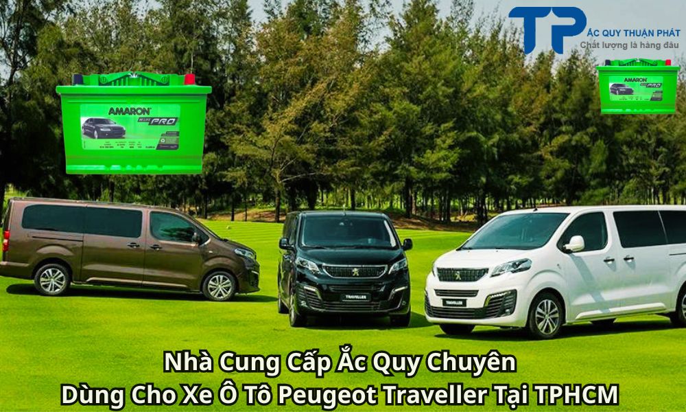 Nhà Cung Cấp Ắc Quy Chuyên Dùng Cho Xe Ô Tô Peugeot Traveller Tại TPHCM