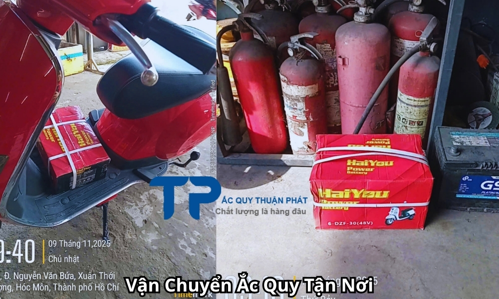 Vận Chuyển Ắc Quy Tận Nơi