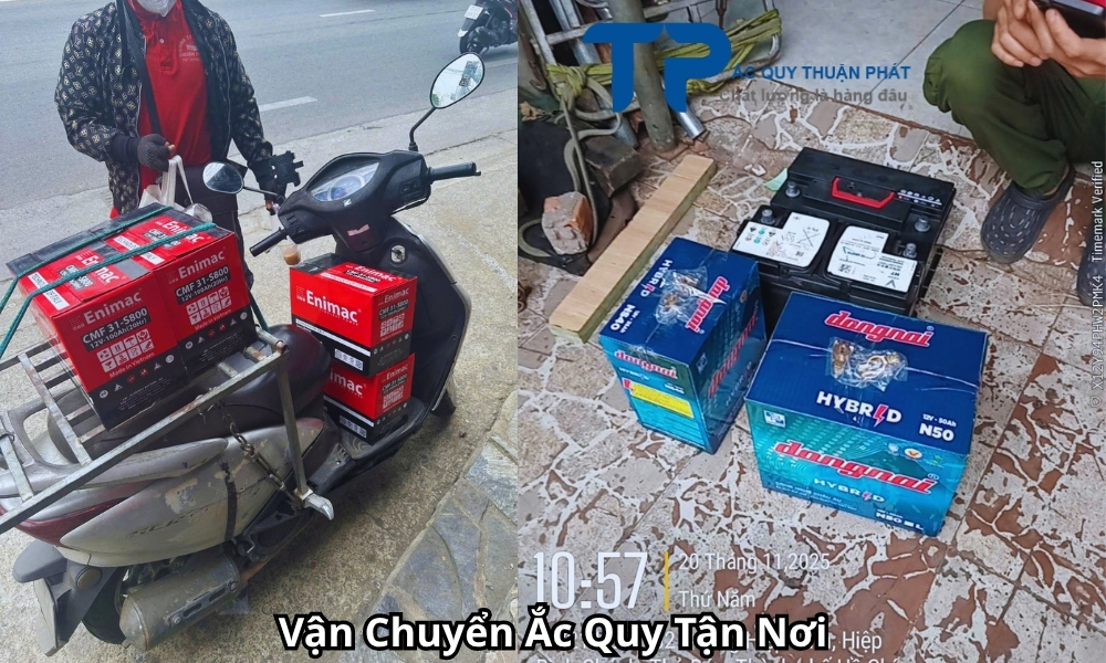 Vận Chuyển Ắc Quy Tận Nơi
