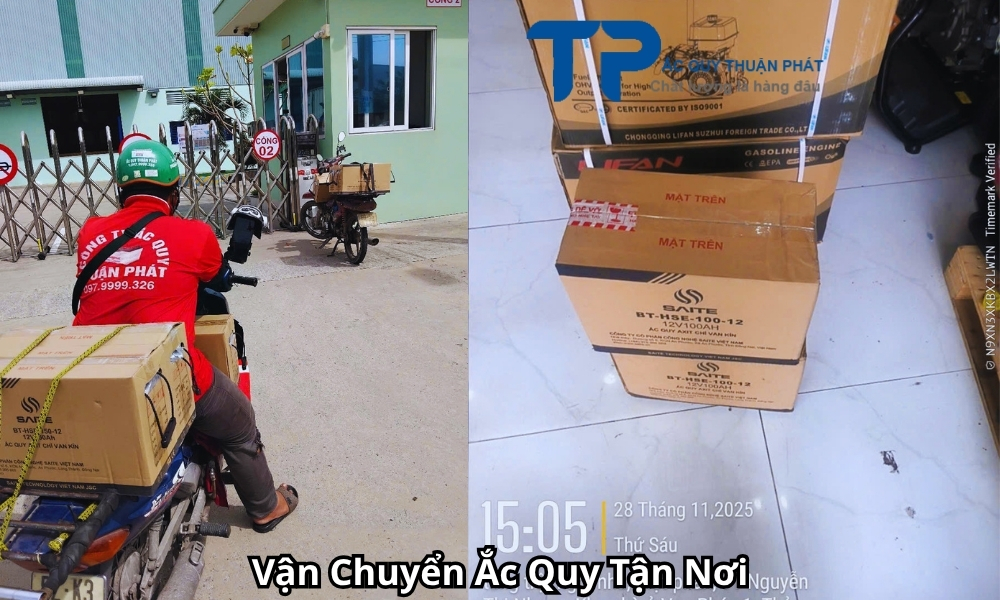 Vận Chuyển Ắc Quy Tận Nơi