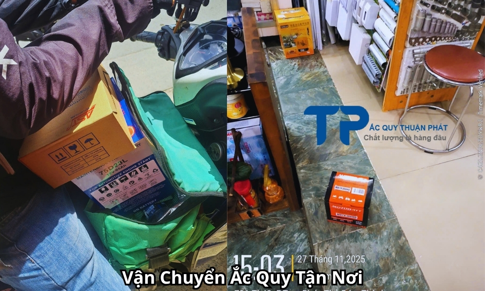 Vận Chuyển Ắc Quy Tận Nơi