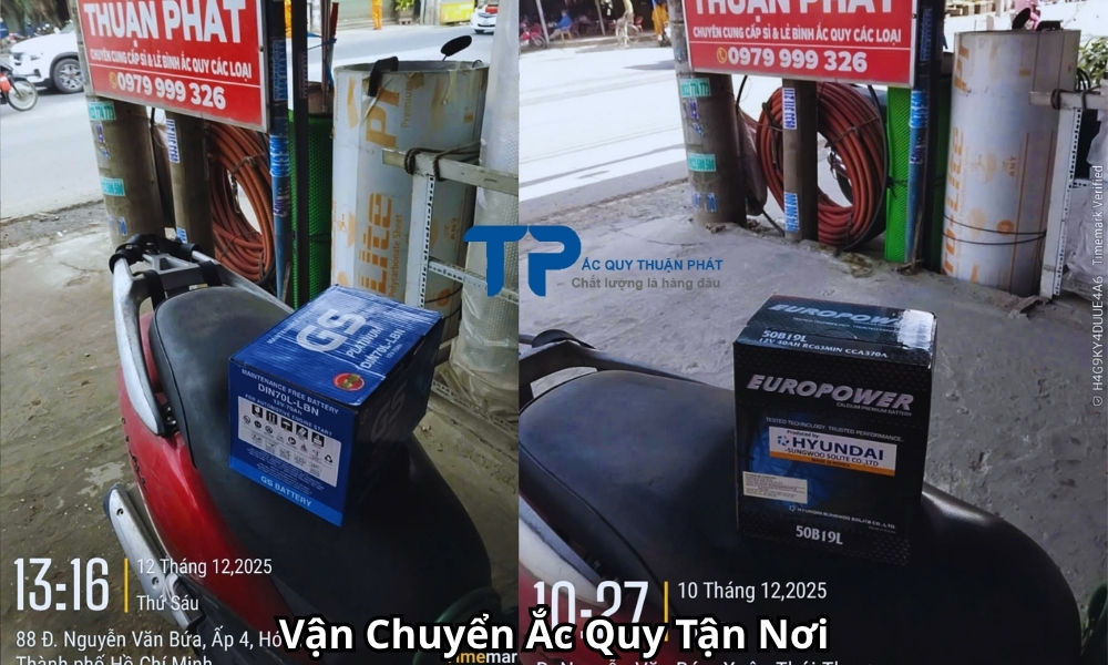 Vận Chuyển Ắc Quy Tận Nơi