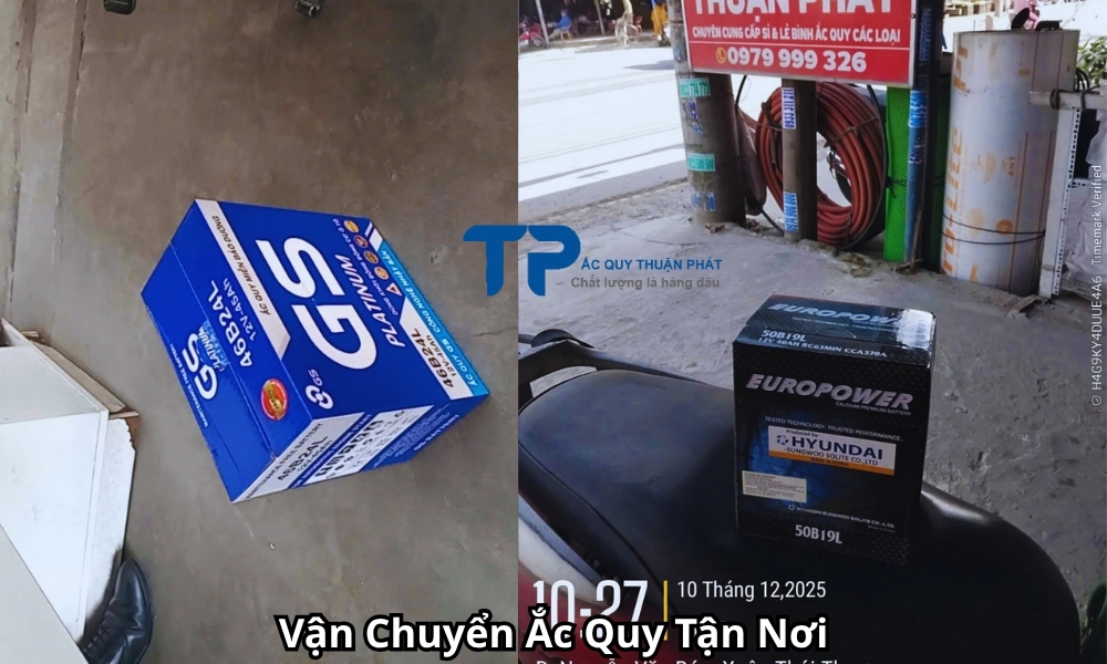 Vận Chuyển Ắc Quy Tận Nơi