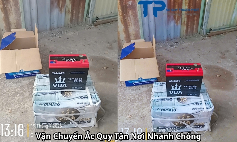 Vận Chuyển Ắc Quy Tận Nơi Nhanh Chóng