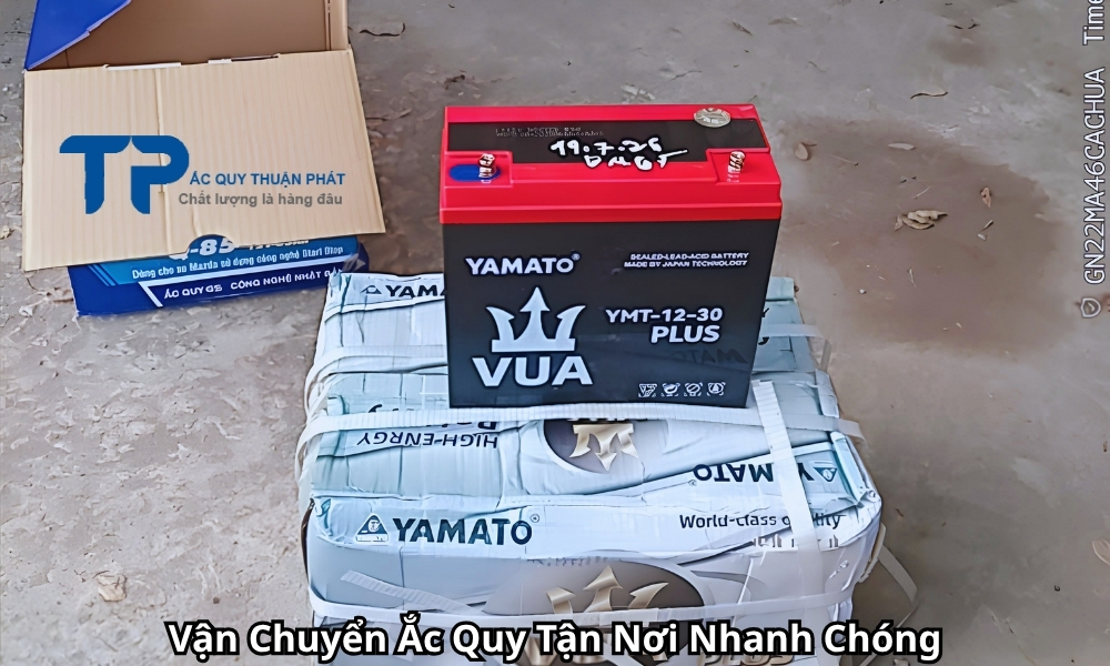 Vận Chuyển Ắc Quy Tận Nơi Nhanh Chóng