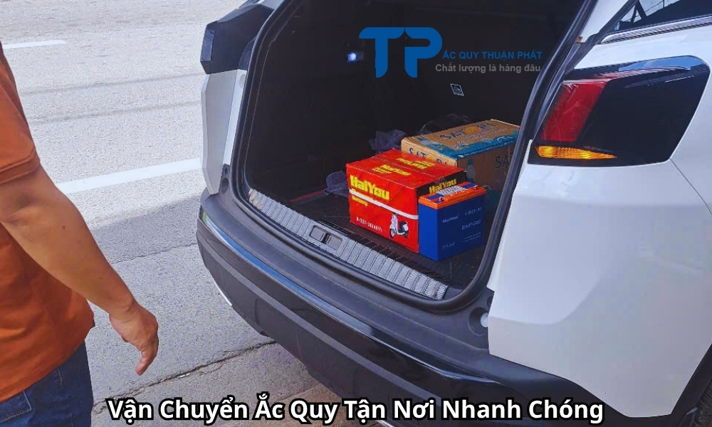 Vận Chuyển Ắc Quy Tận Nơi Nhanh Chóng