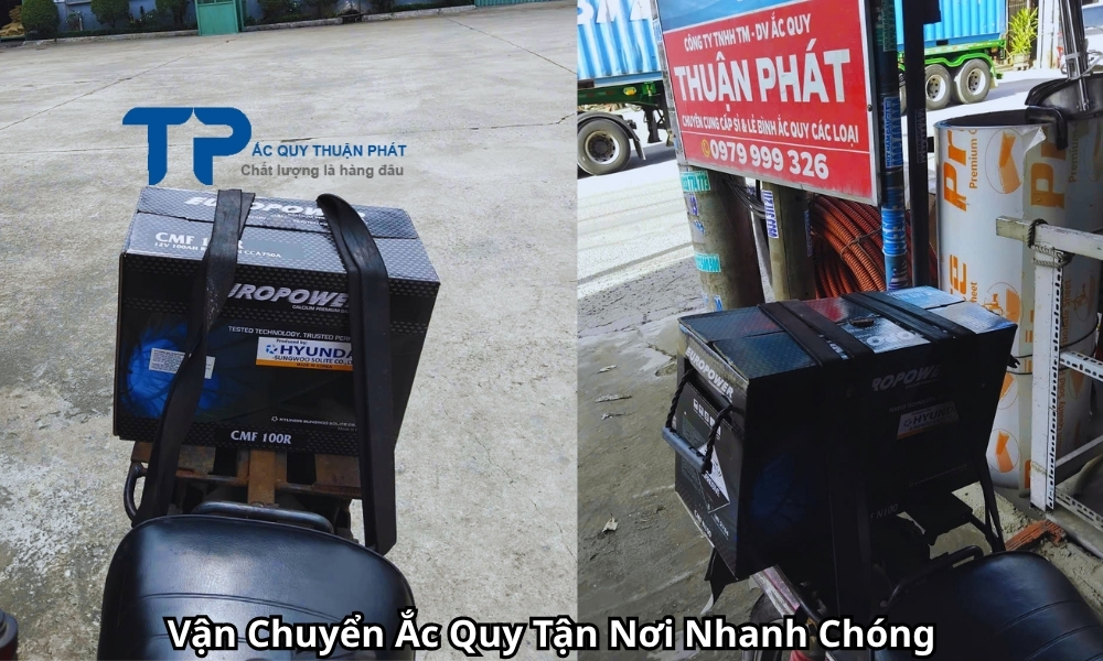Vận Chuyển Ắc Quy Tận Nơi Nhanh Chóng