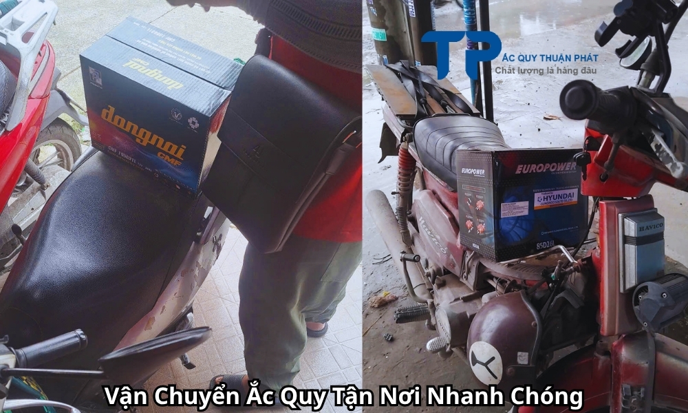 Vận Chuyển Ắc Quy Tận Nơi Nhanh Chóng