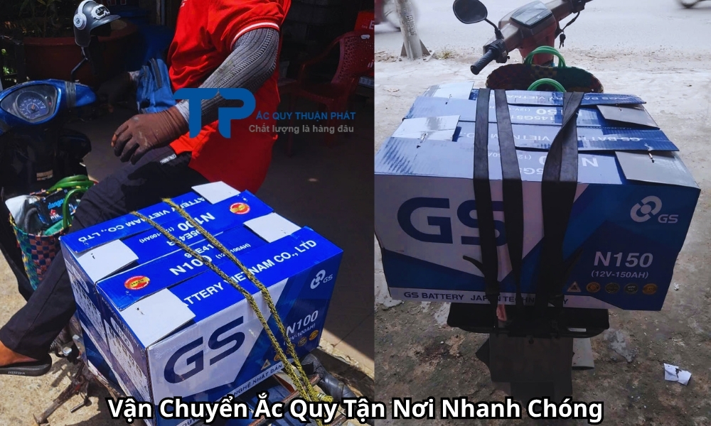 Vận Chuyển Ắc Quy Tận Nơi Nhanh Chóng