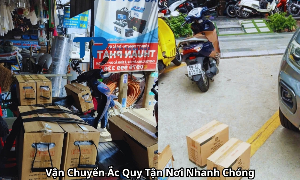 Vận Chuyển Ắc Quy Tận Nơi Nhanh Chóng