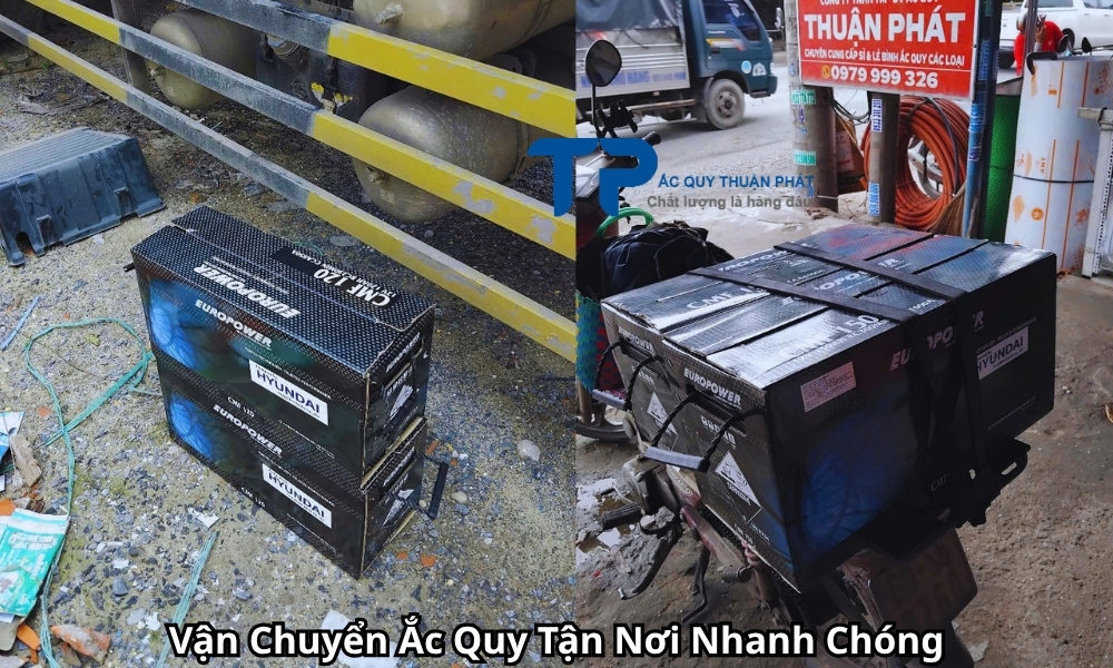 Vận Chuyển Ắc Quy Tận Nơi Nhanh Chóng