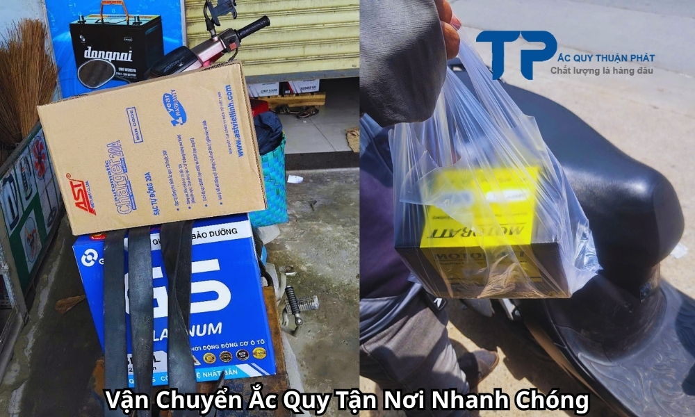 Vận Chuyển Ắc Quy Tận Nơi Nhanh Chóng